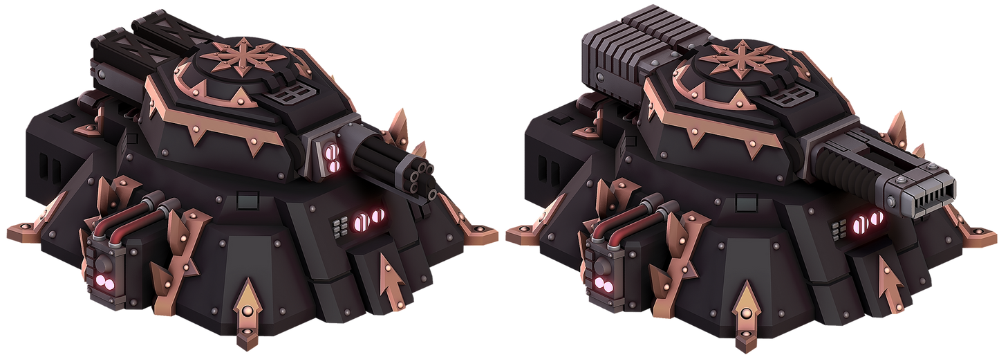 Chaos Defense Turrets - Corrupted Sanctum