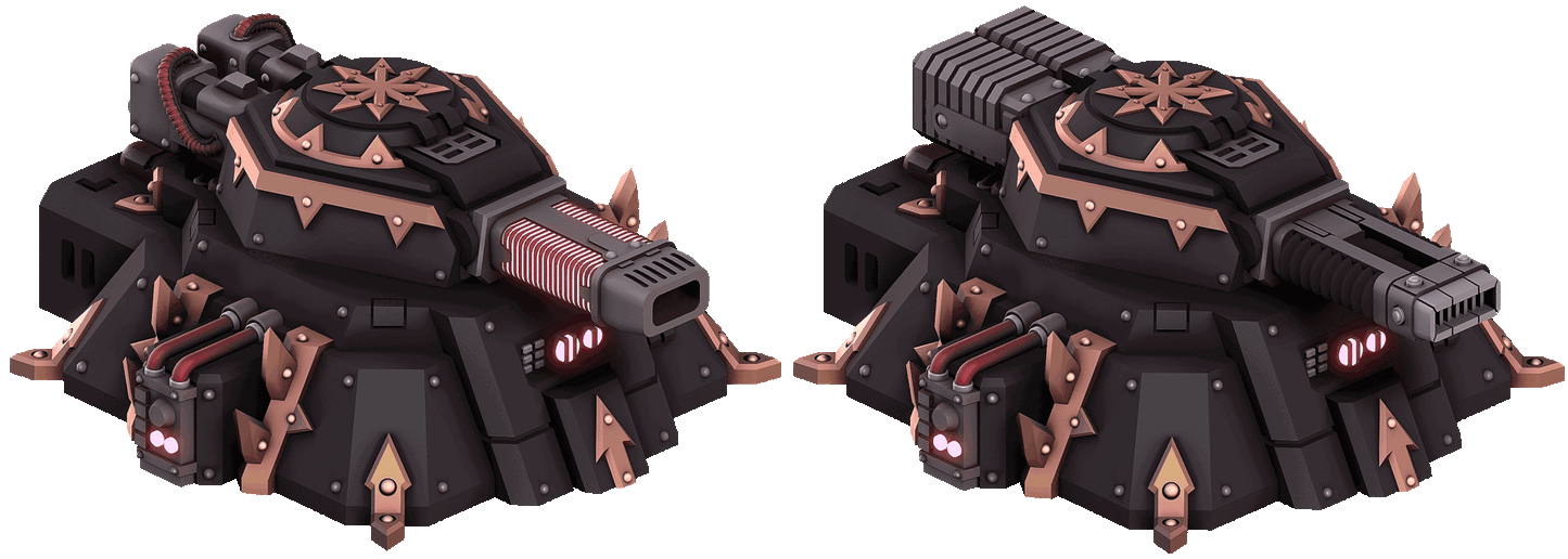 Chaos Defense Turrets - Corrupted Sanctum