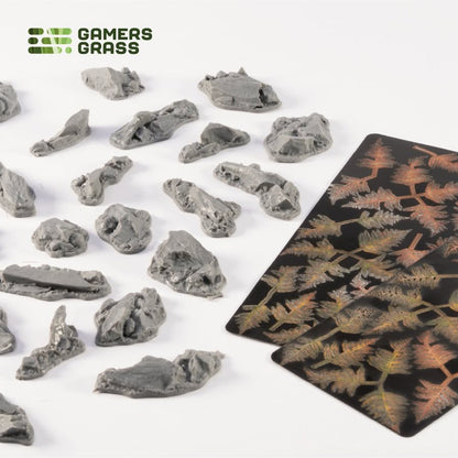 Golden Autumn Glade Basing Box - Gamers Grass