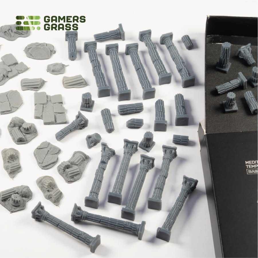 Mediterranean Temple Basing Box - Gamers Grass