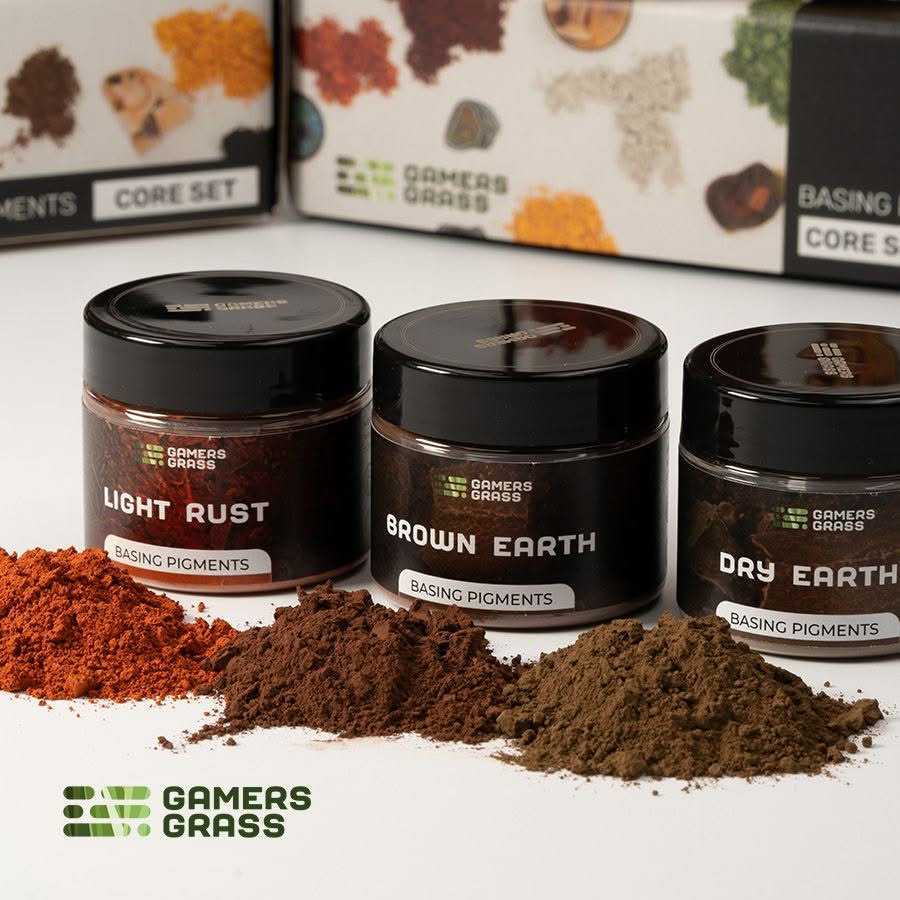 Basing Pigments Core Set - Gamers Grass