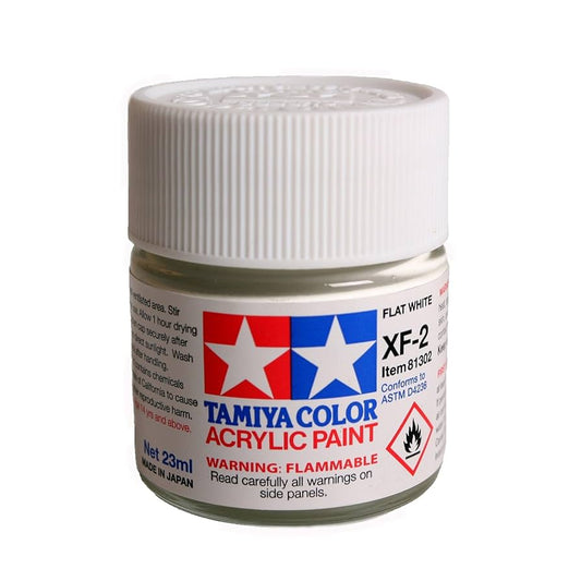 Tamiya Acrylic Paint Mini XF-2 Flat White