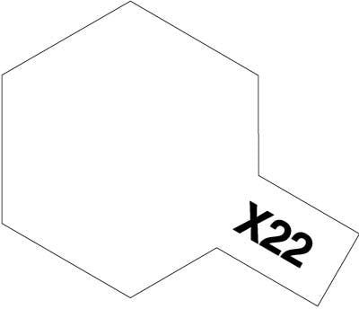 Tamiya Acrylic Paint Mini X-22 Clear