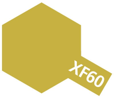 Tamiya Acrylic Paint Mini XF-60 Dark Yellow