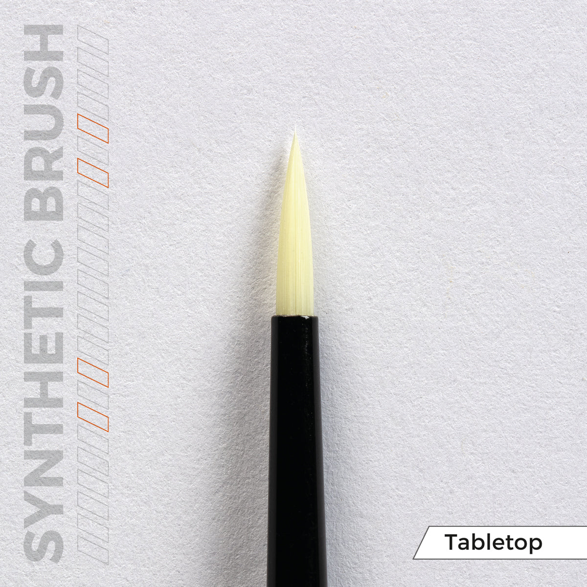 AK Interactive Tabletop Synthetic Brushes Set (3 brushes)