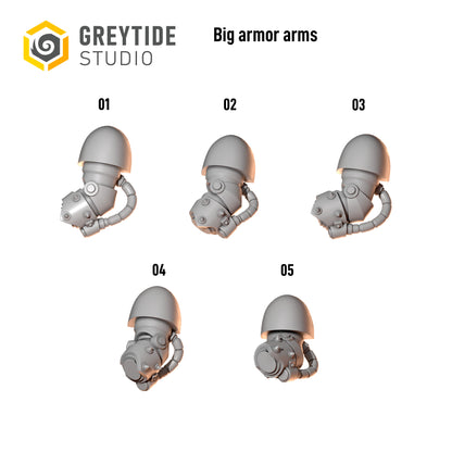 Anvil Wardens - Big Armour - Arms