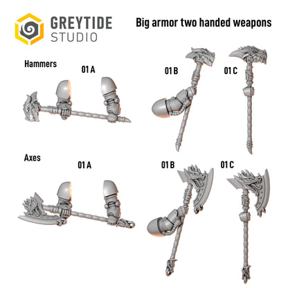 Anvil Wardens - Big Armour - Two Handed Weapons