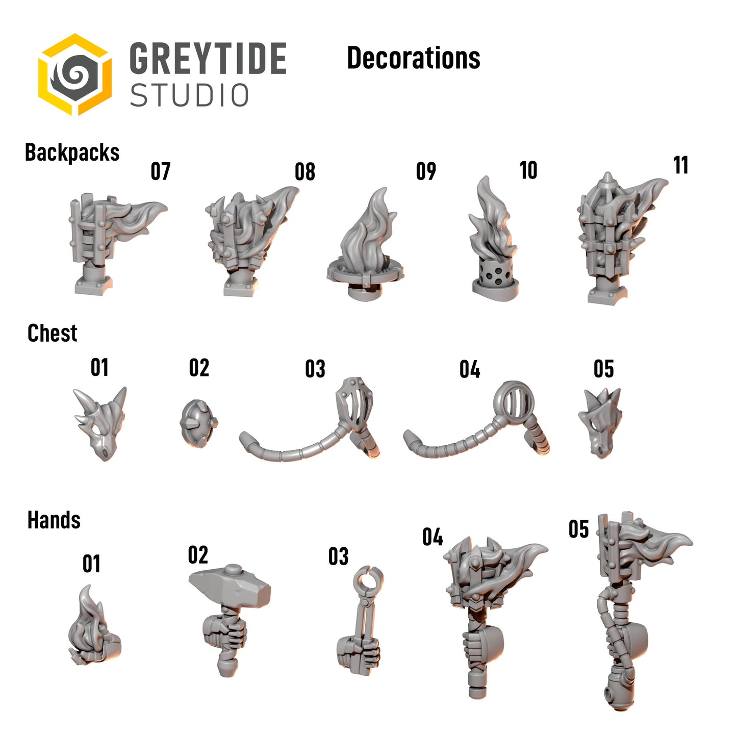 Anvil Wardens - Decorations