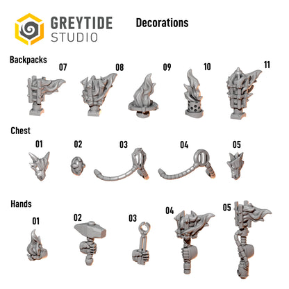 Anvil Wardens - Decorations