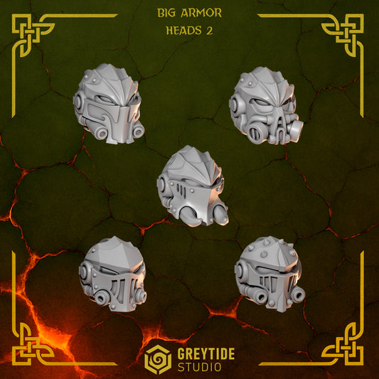 Anvil Wardens - Big Armour - Heads