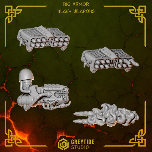 Anvil Wardens - Big Armour - Heavy Weapon Pack