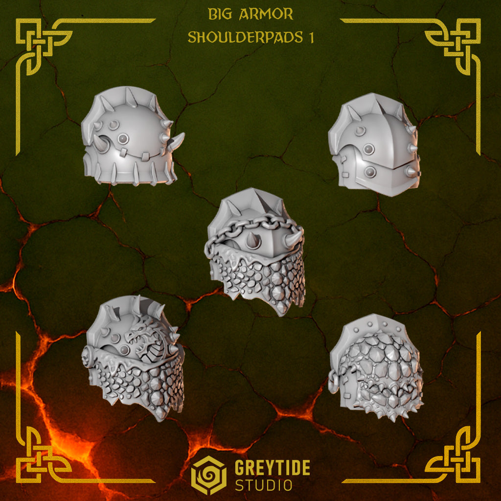 Anvil Wardens - Grav Armour Shoulderpads
