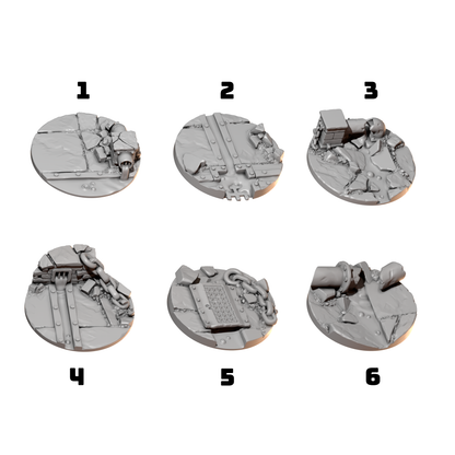 Anvil Wardens - 40mm Base Toppers