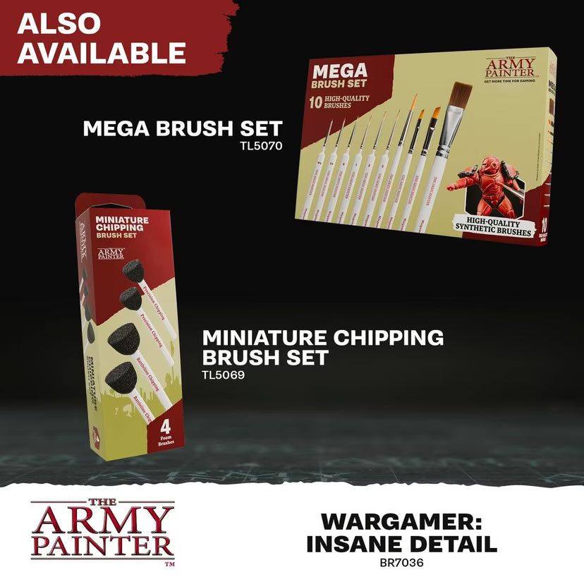 Army Painter Wargamer: Insane Detail Brush