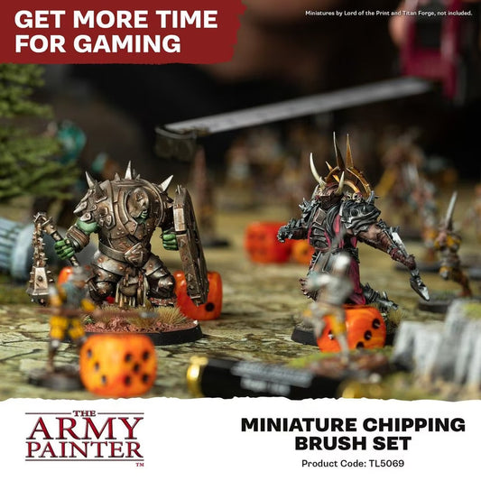 Miniature Chipping Brush Set