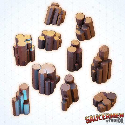 Alien Rocks - Zectonium Prison Mines