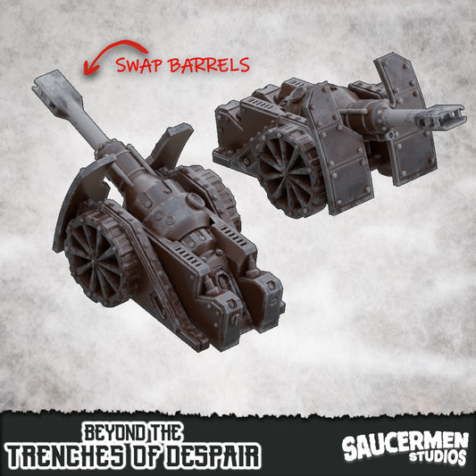 Mobile Artillery Cannon - Beyond the Trenches of Despair