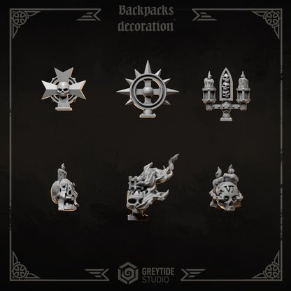 Eternal Crusaders - Backpack Decorations