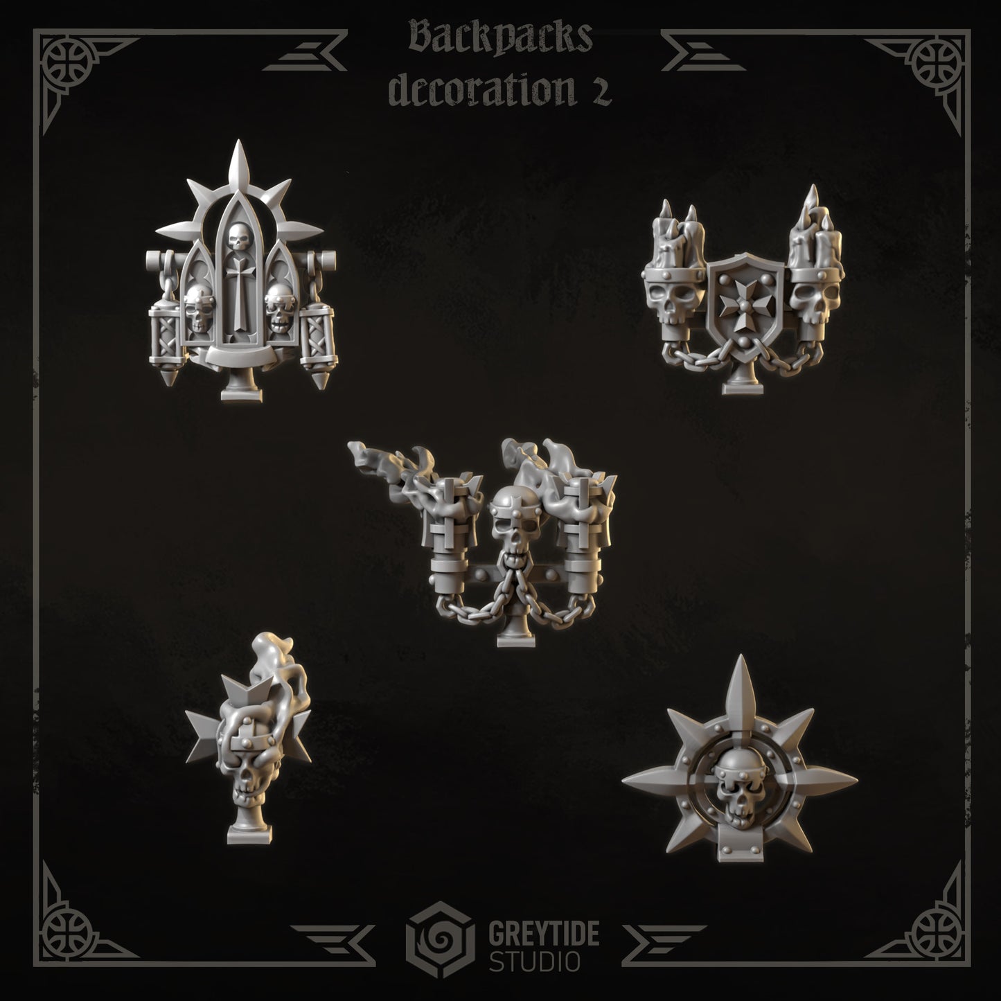 Eternal Crusaders - Backpack Decorations