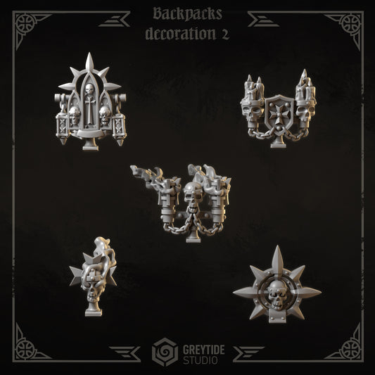 Eternal Crusaders - Backpack Decorations