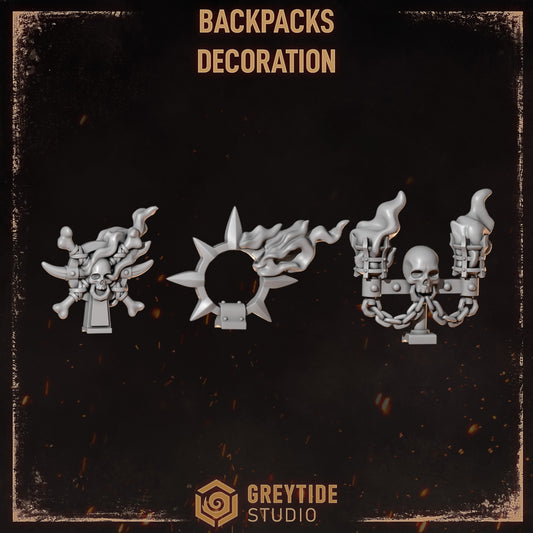 Cursed Company - Backpack Decorations