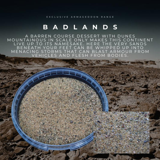 Badlands Army Dip Pot Miniature Basing Material