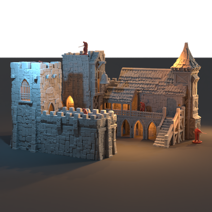 Barracks and the Bell Tower