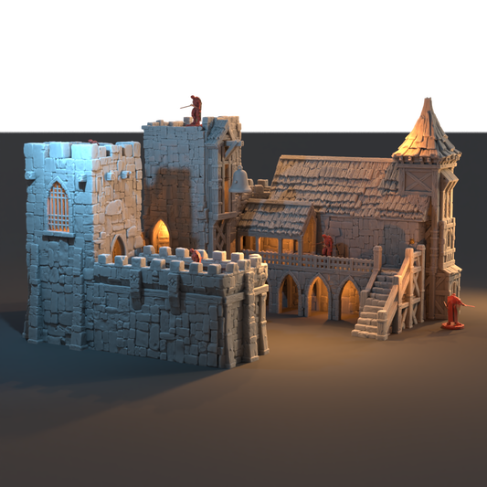 Barracks and the Bell Tower