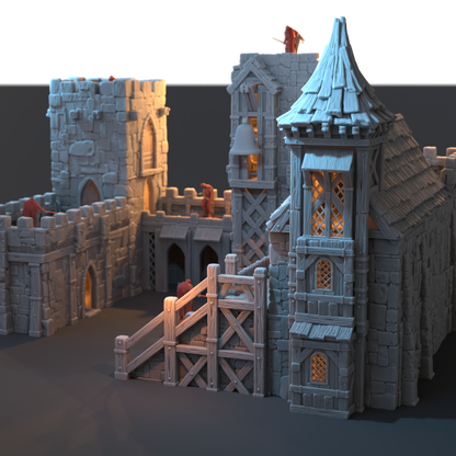 Barracks and the Bell Tower