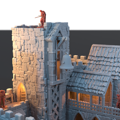 Barracks and the Bell Tower