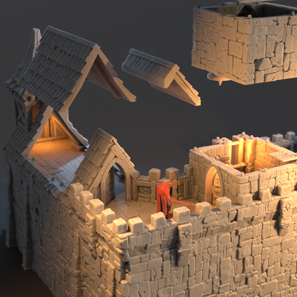 Barracks and the Bell Tower