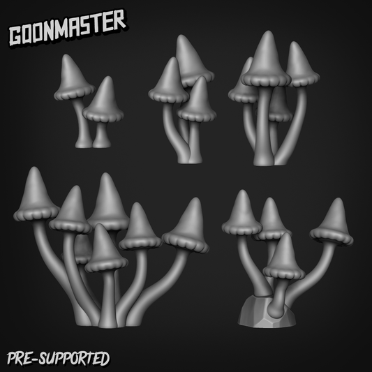Pointy Mushrooms - Basing Bits