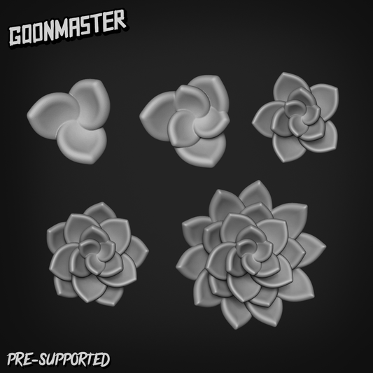 Lotus Flower and Petals - Basing Bits