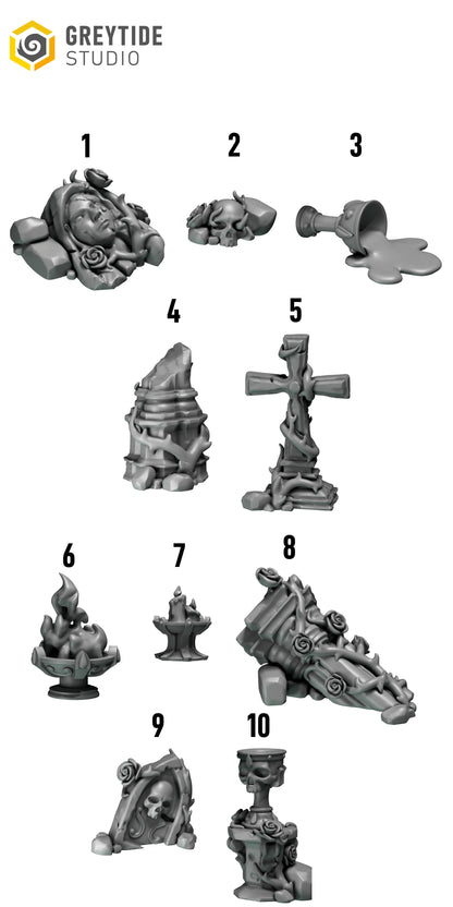 Crimson Lords - Basing Bits