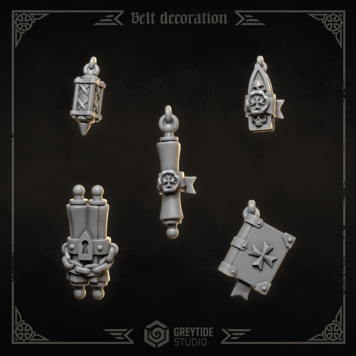 Eternal Crusaders - Belt Decorations