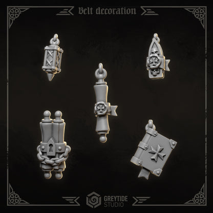 Eternal Crusaders - Belt Decorations
