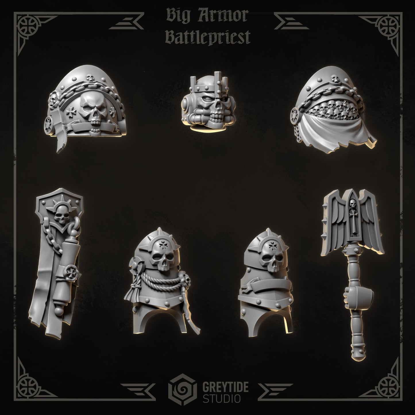 Eternal Crusaders - Big Armour Battle Priest Kit
