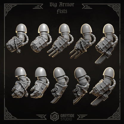 Eternal Crusaders - Big Armour Fists