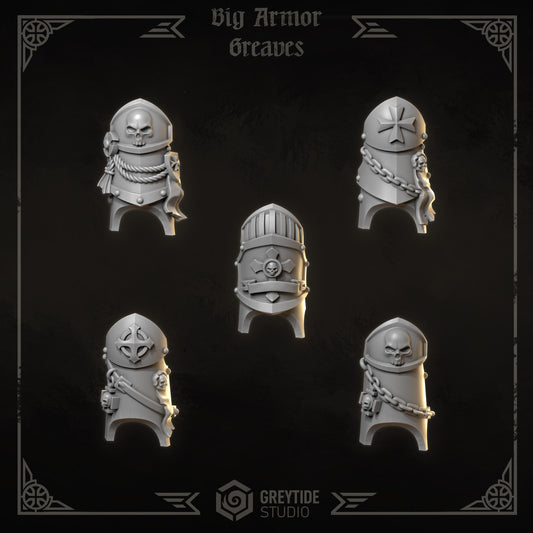 Eternal Crusaders - Big Armour Greaves and Hip Plates