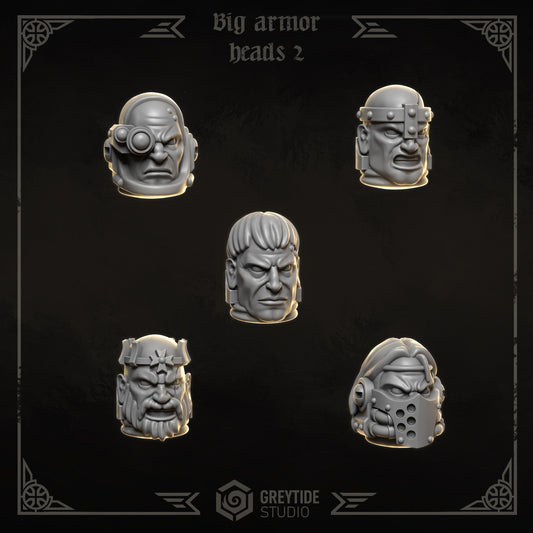 Eternal Crusaders - Big Armour Heads
