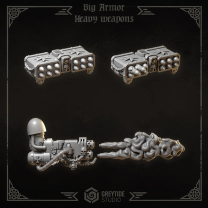 Eternal Crusaders - Big Armour Heavy Weapons