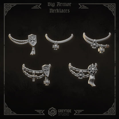 Eternal Crusaders - Big Armour Necklaces and Gorgets