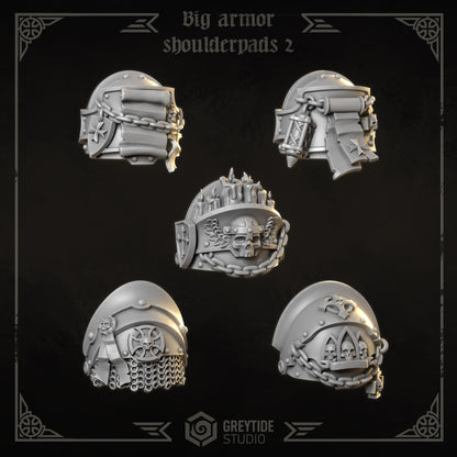 Eternal Crusaders - Big Armour Shoulder Pads