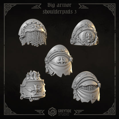 Eternal Crusaders - Big Armour Shoulder Pads