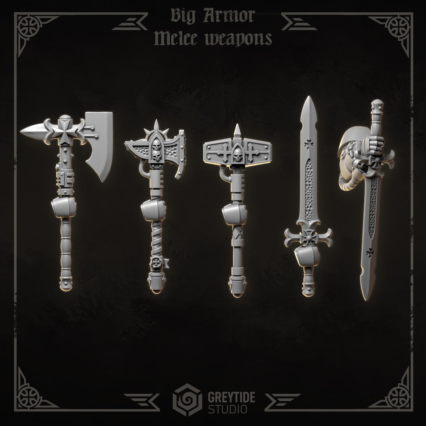 Eternal Crusaders - Big Armour Melee Weapons