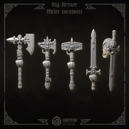Eternal Crusaders - Big Armour Melee Weapons