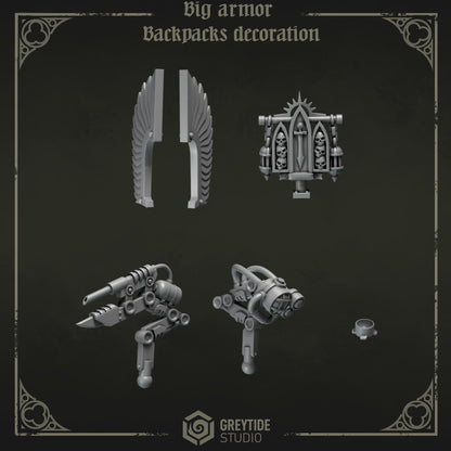 Eternal Pilgrims - Big Armour Backpack Decorations