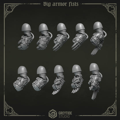 Eternal Pilgrims - Big Armour Fists and Claws
