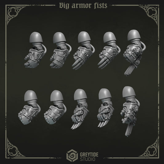 Eternal Pilgrims - Big Armour Fists and Claws