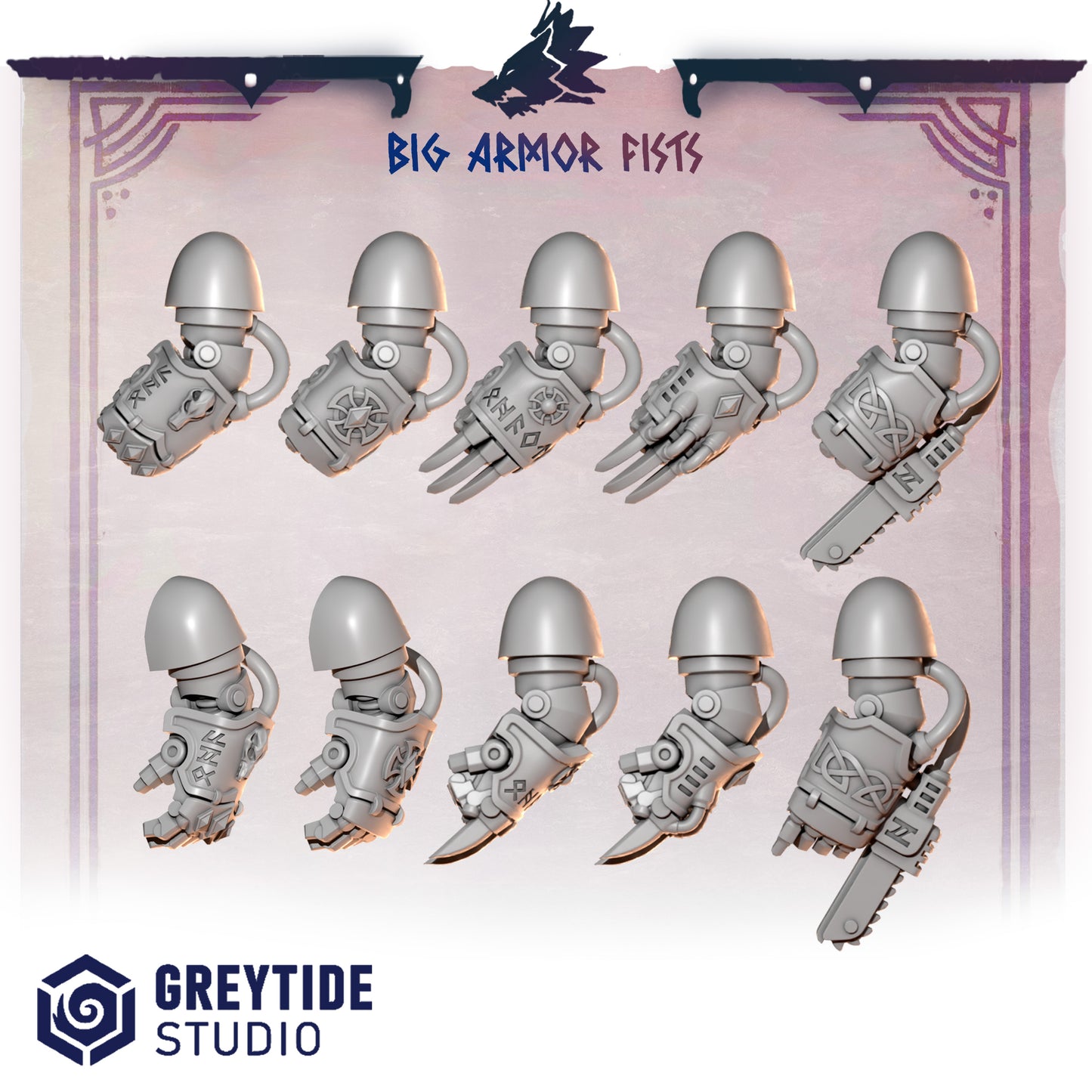 Primal Hounds - Big Armour Fists